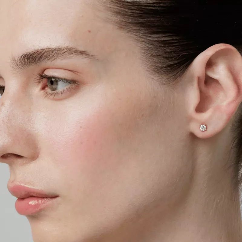Diamond Stud Earrings