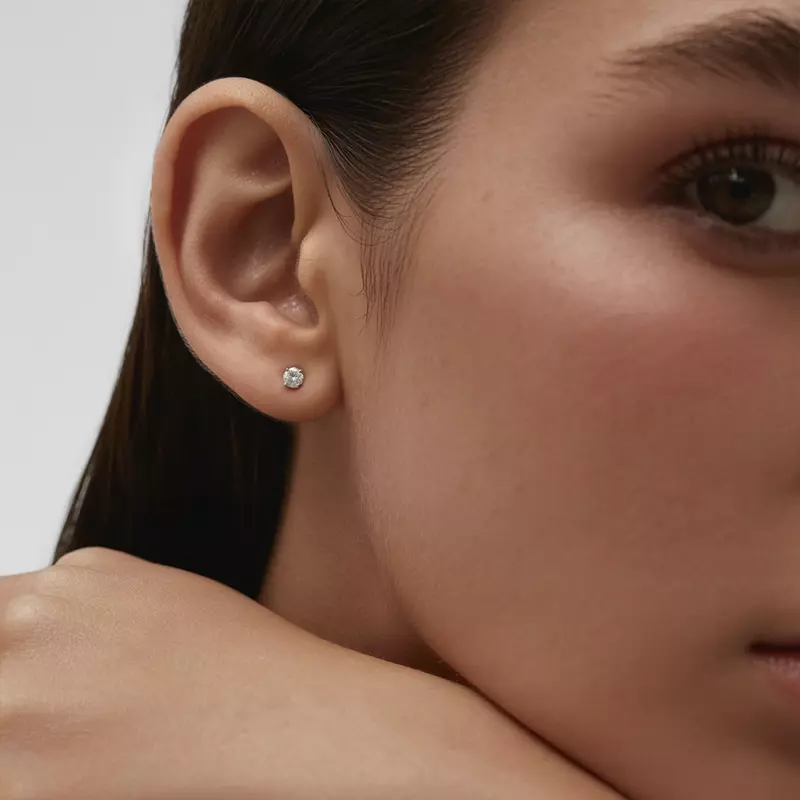 Diamond Stud Earrings