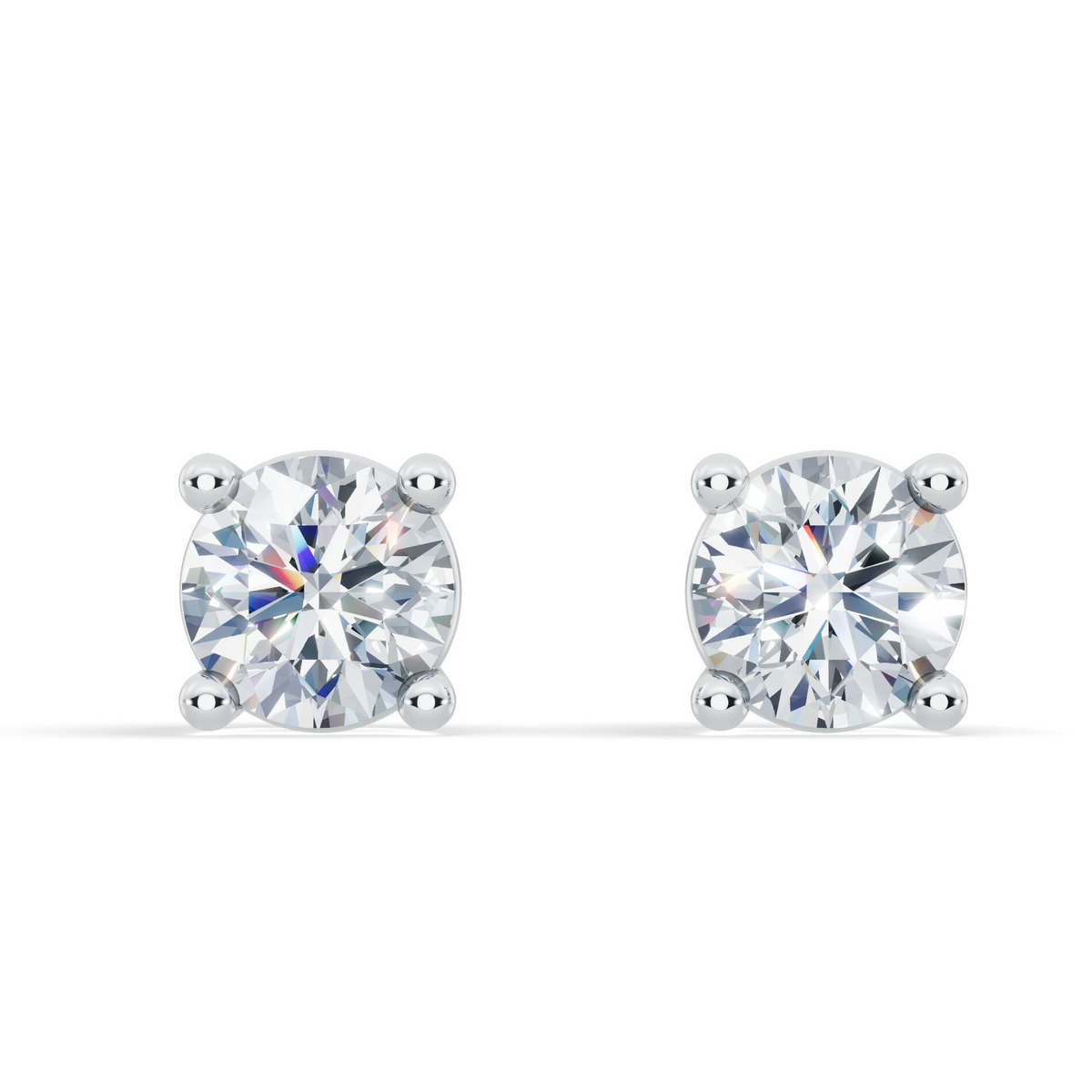 Diamond Stud Earrings