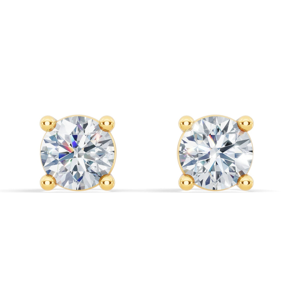 Diamond Stud Earrings