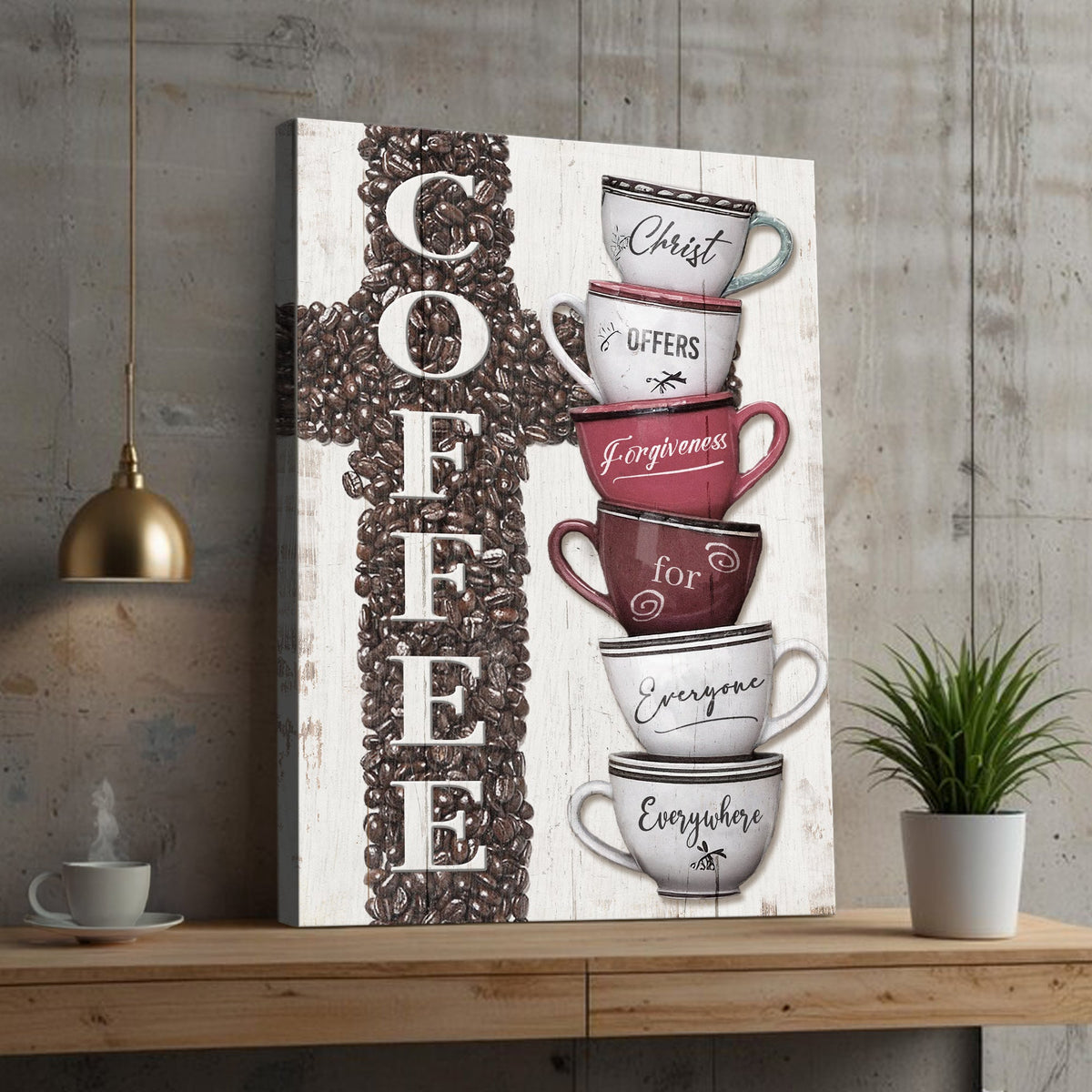 Coffee Faith Sign