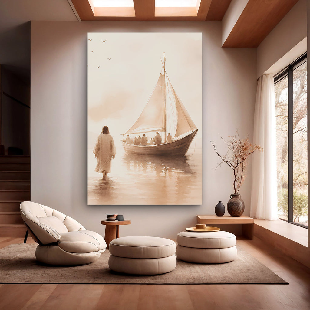 Walking on Water Canvas