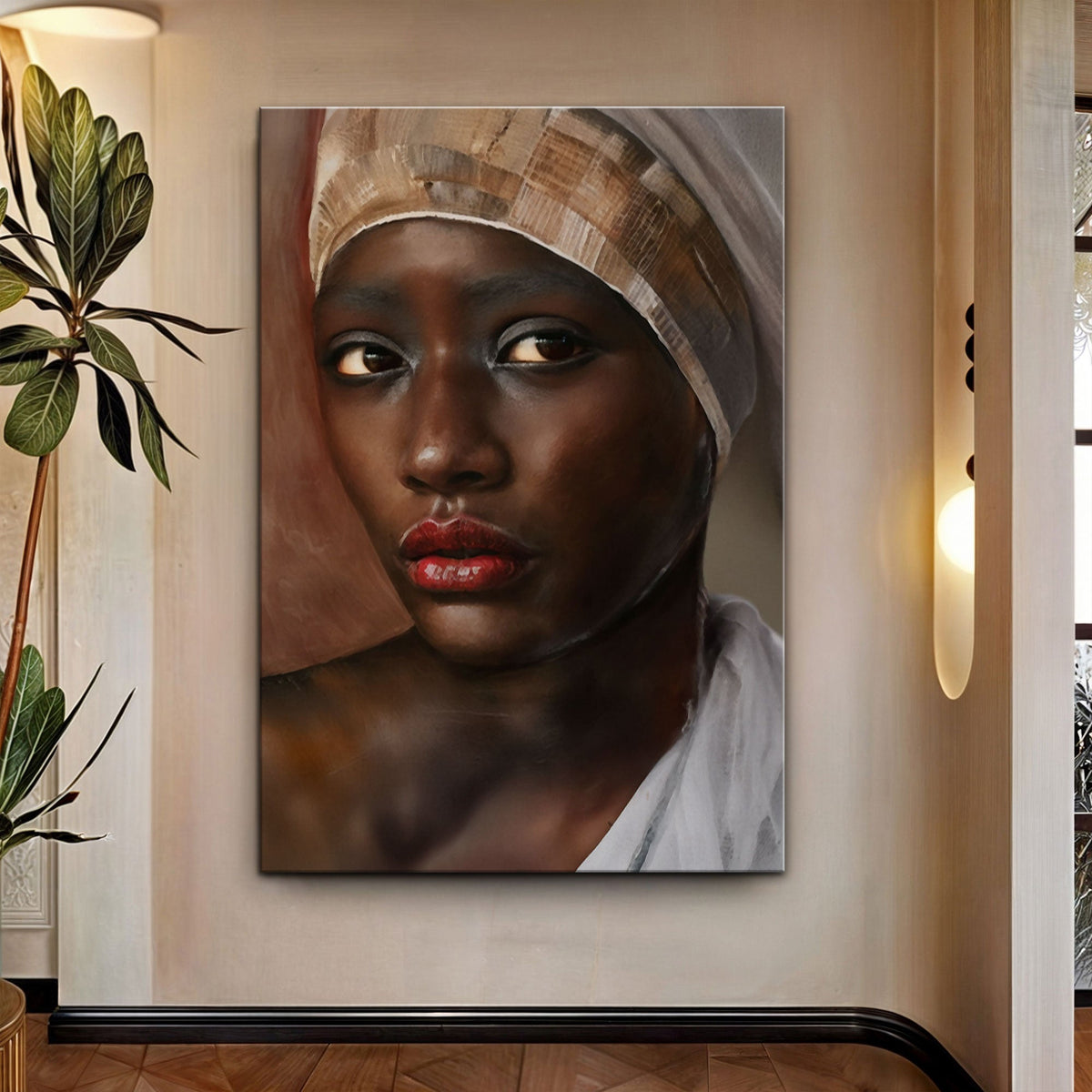 Woman Canvas Art