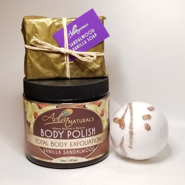 Vanilla Sandalwood Body Care Set