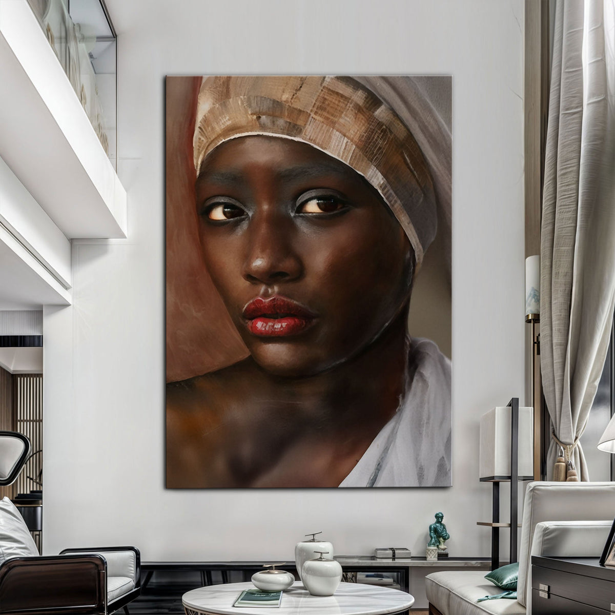 Woman Canvas Art