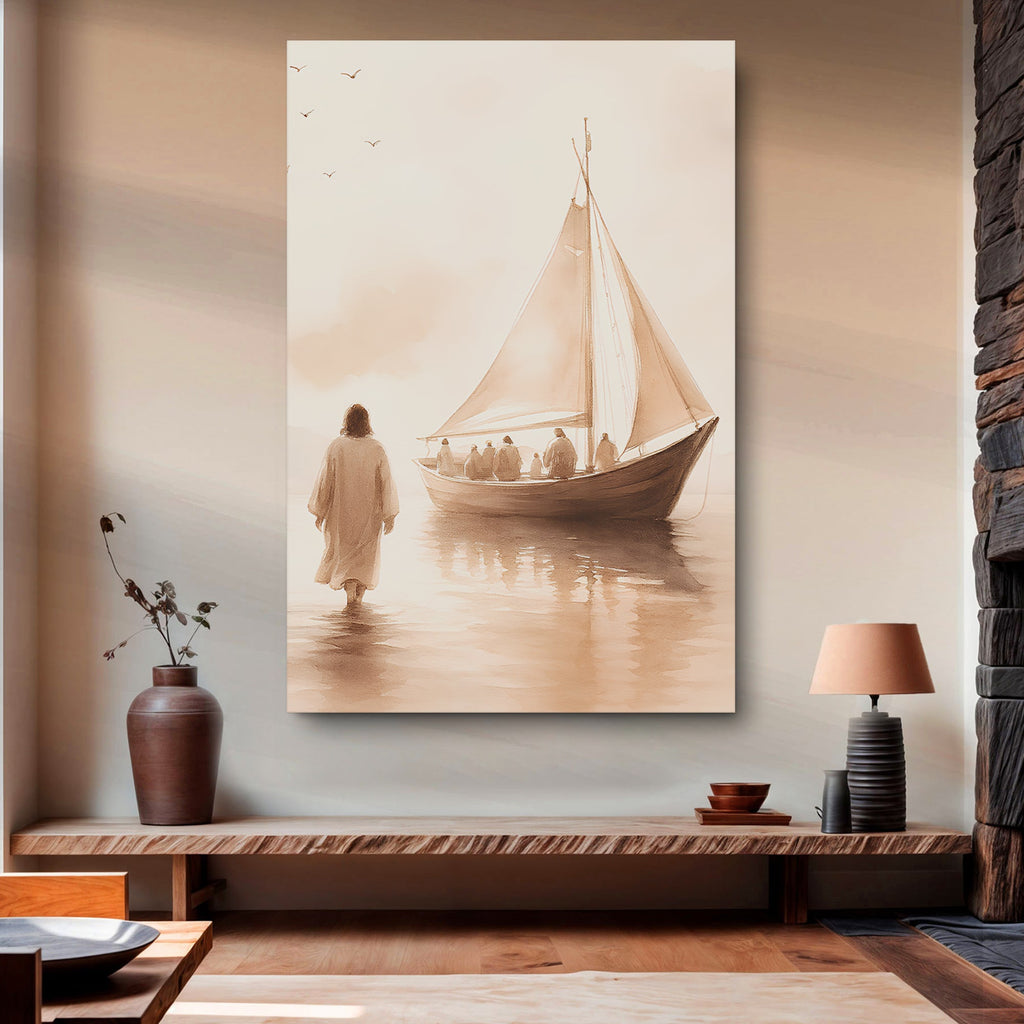 Walking on Water Canvas