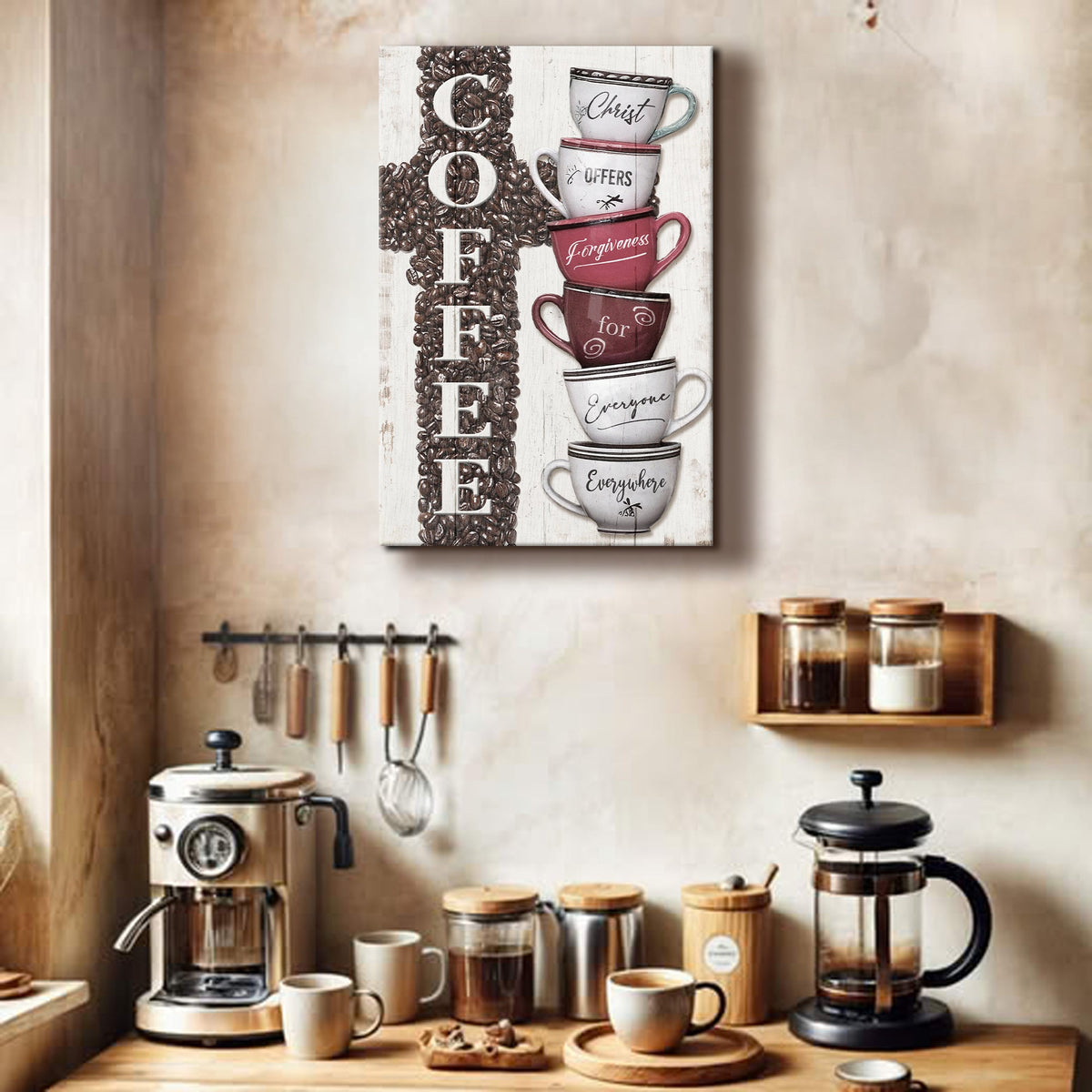 Coffee Faith Sign
