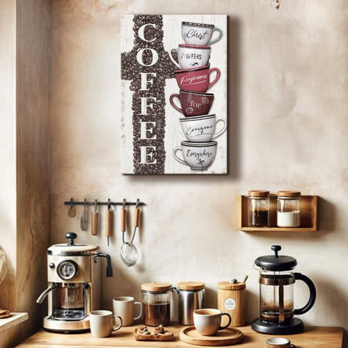 Coffee Faith Sign