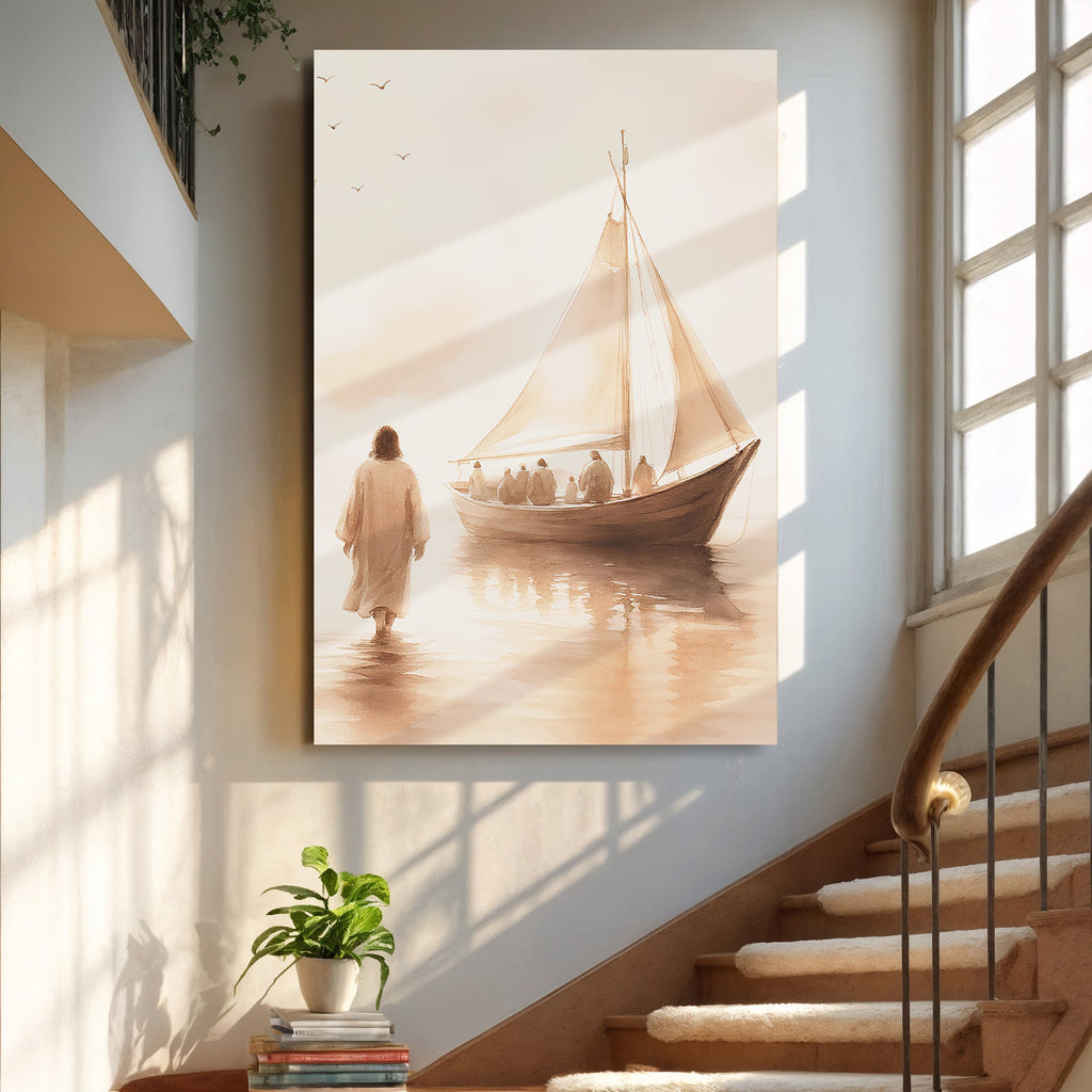 Walking on Water Canvas
