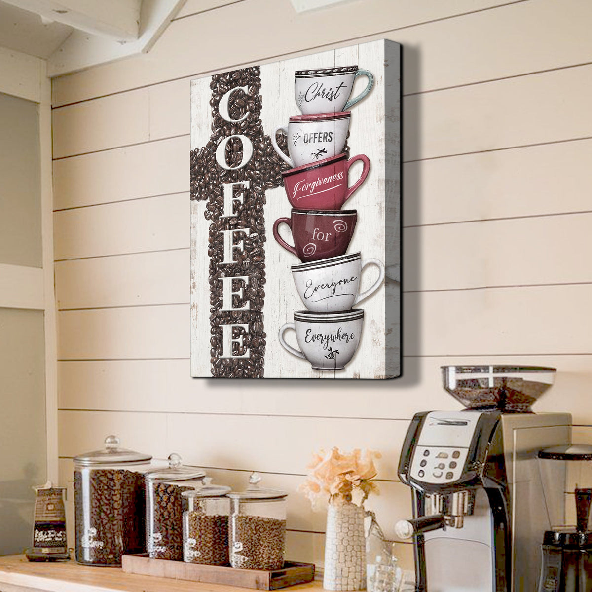 Coffee Faith Sign