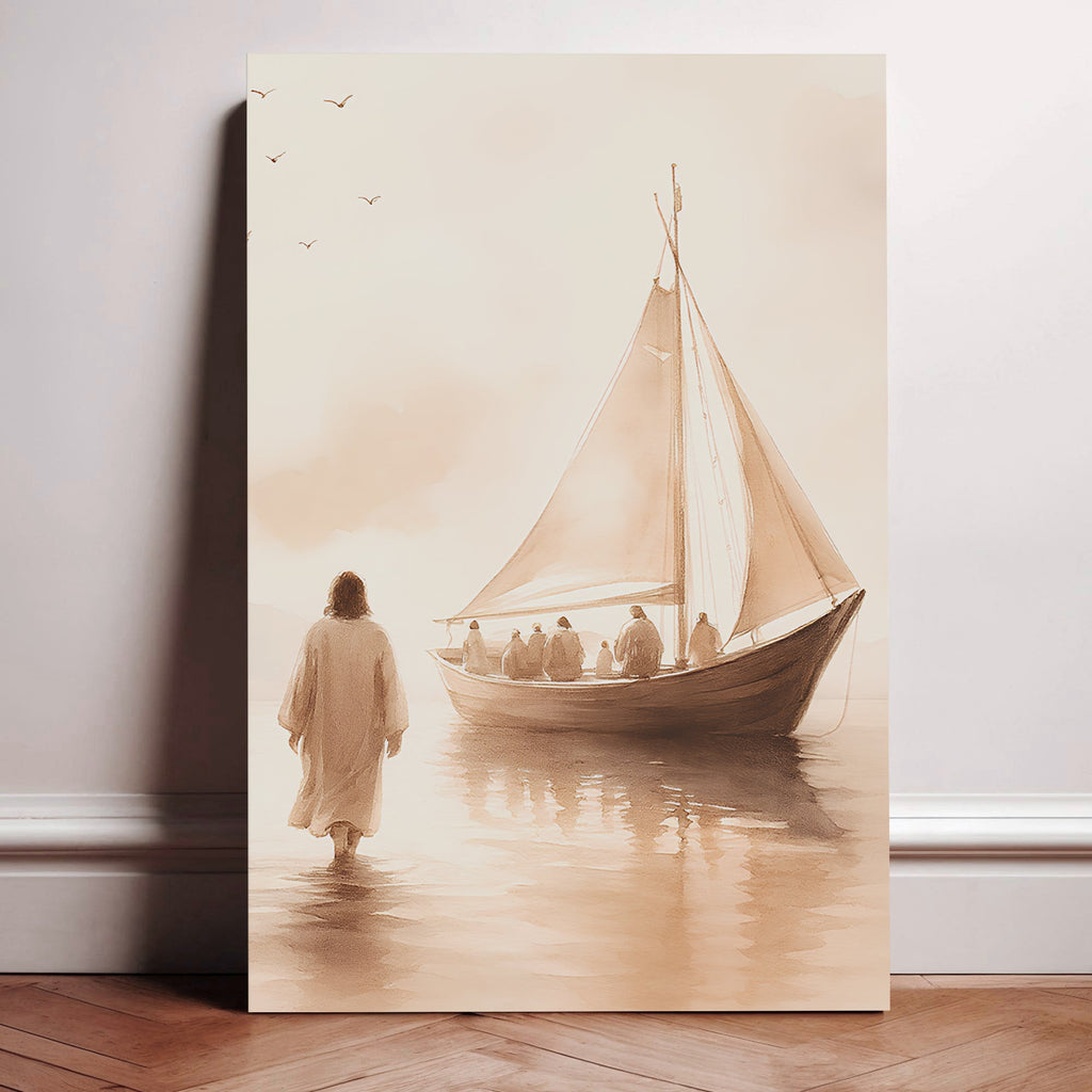 Walking on Water Canvas