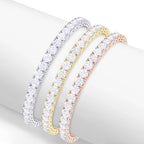 White Sapphire Tennis Bracelet