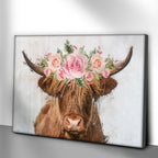 Highland Cow Canvas