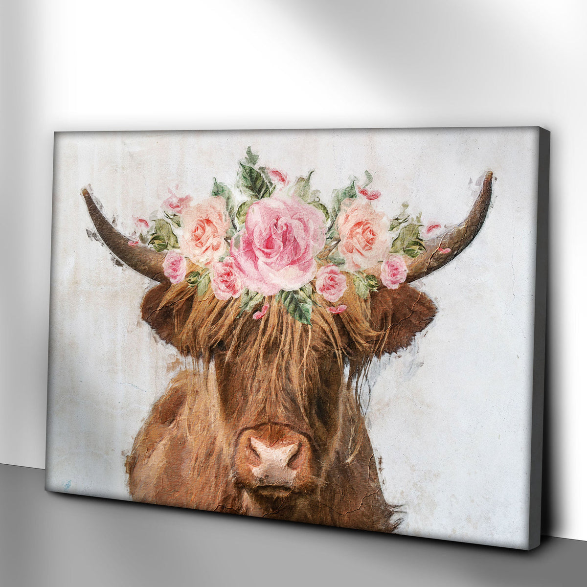 Highland Cow Canvas