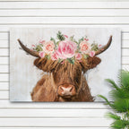 Highland Cow Canvas