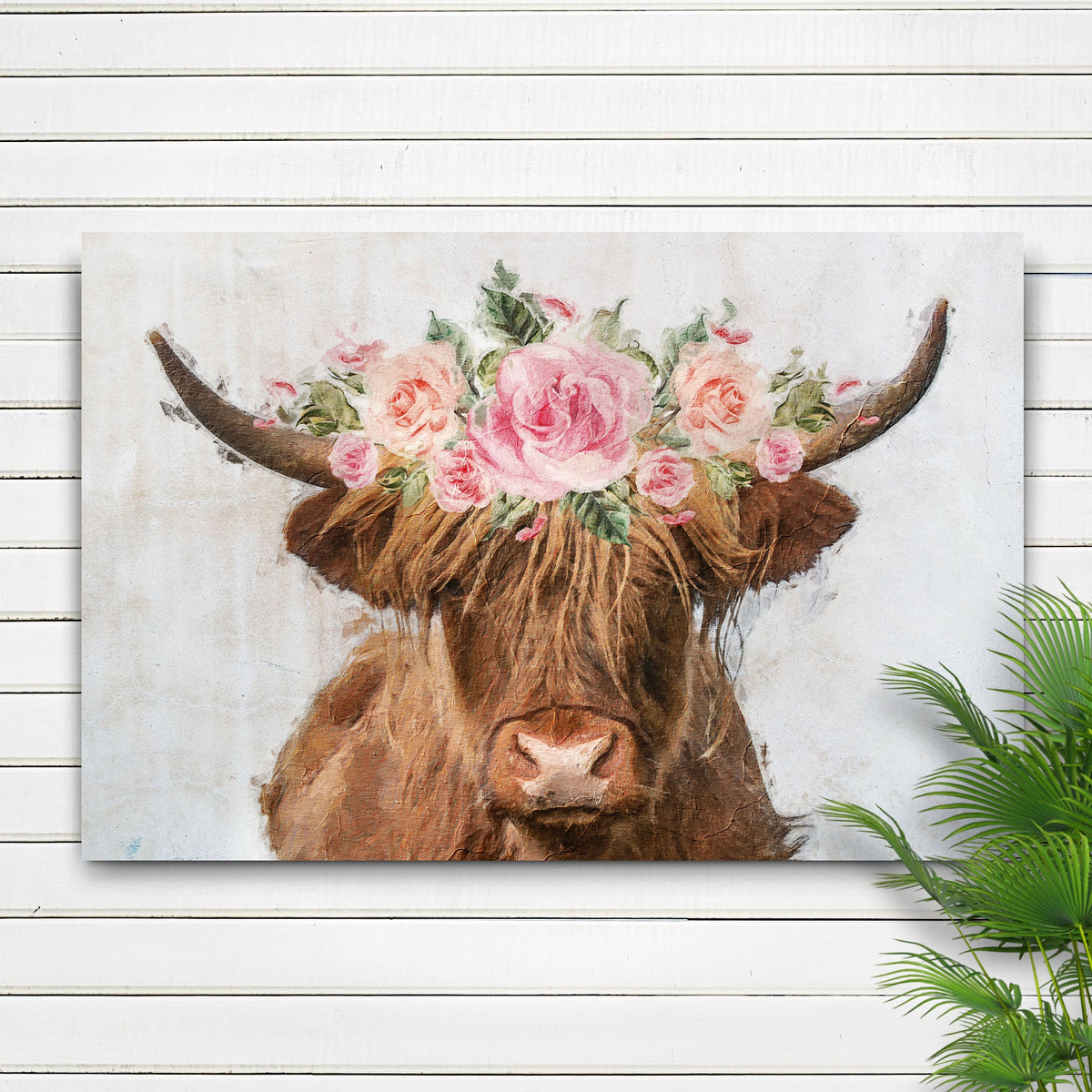 Highland Cow Canvas