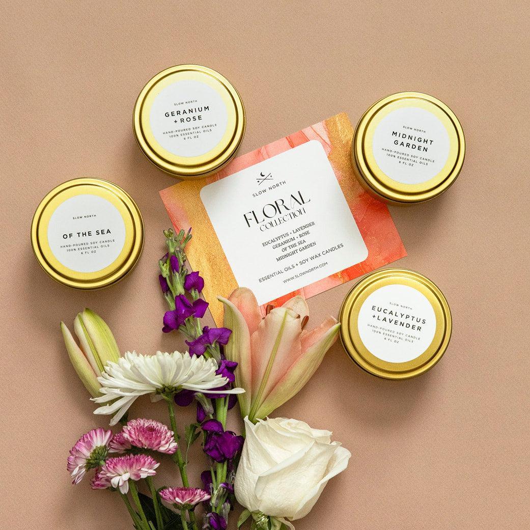 Floral Candle Collection
