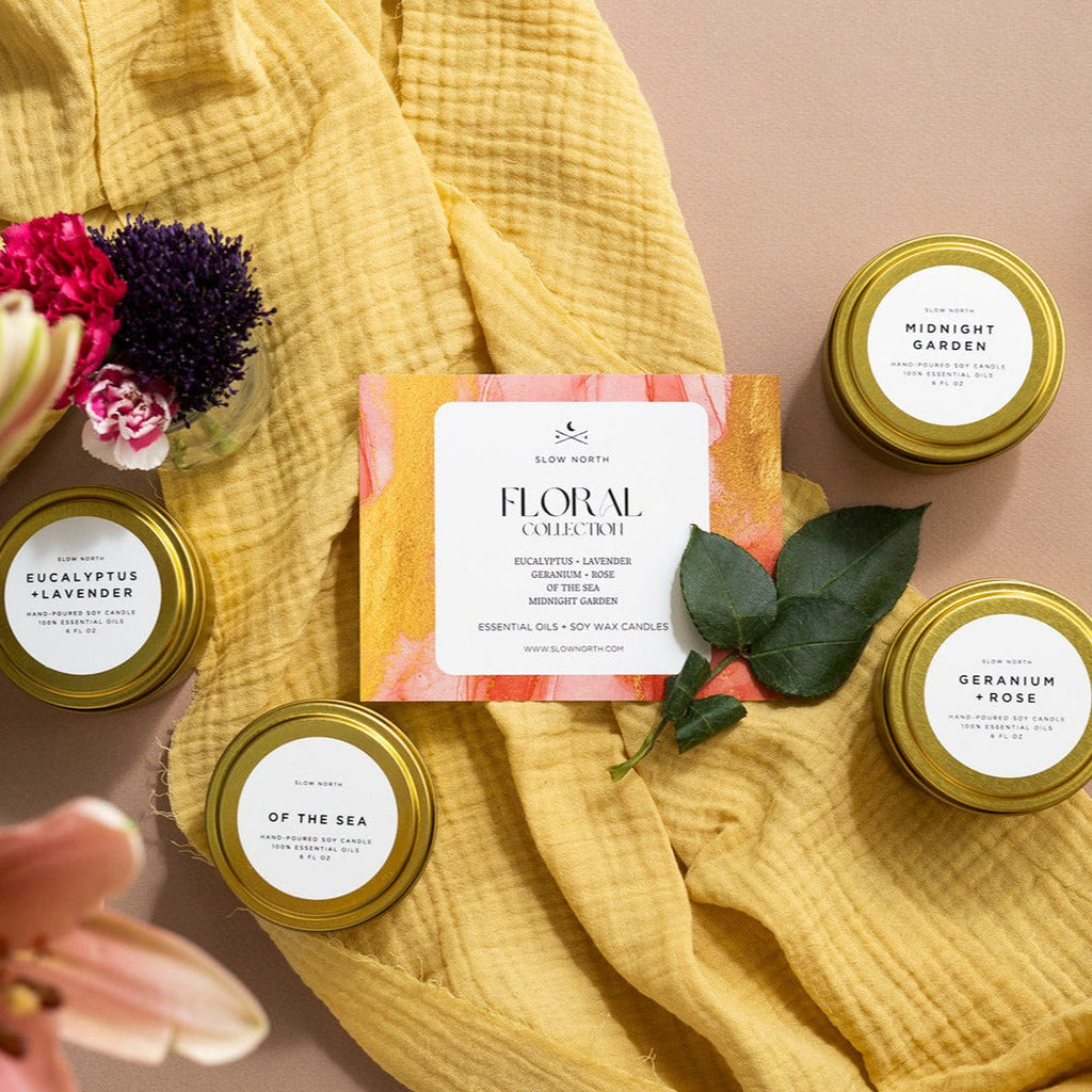 Floral Candle Collection