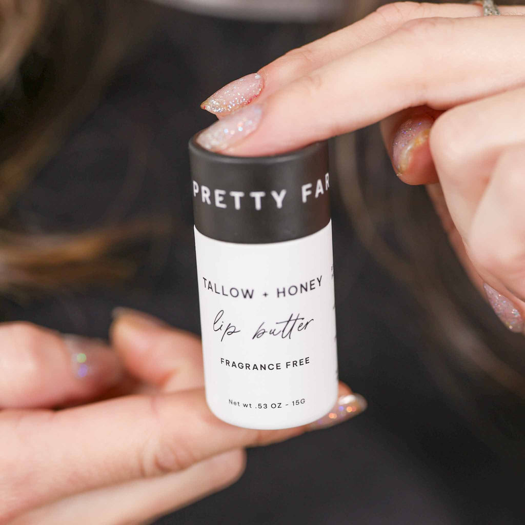 Tallow + Honey Lip Butter