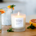 Grapefruit + Spearmint Candle