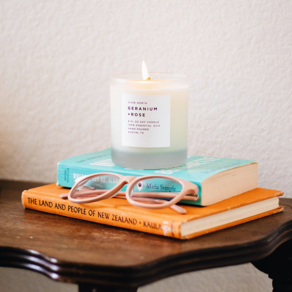 Geranium + Rose Candle
