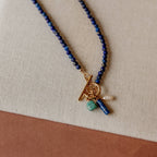 Midnight Bay Charm Necklace