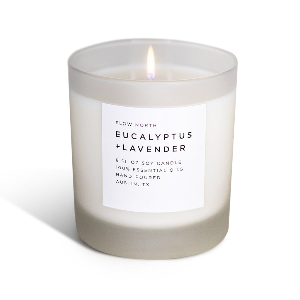Eucalyptus + Lavender Soy Candle