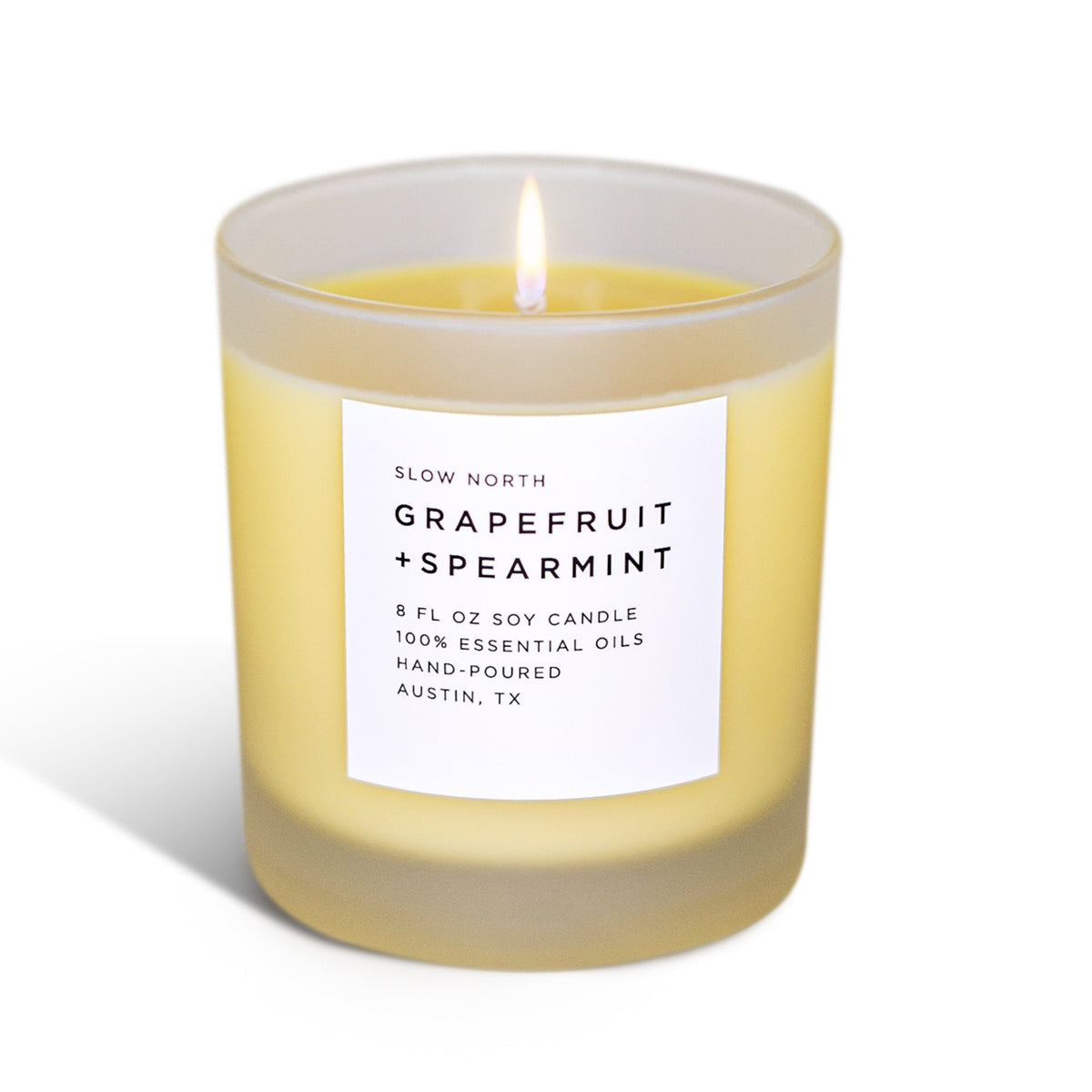 Grapefruit + Spearmint Candle