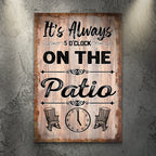 Patio Sign