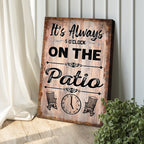 Patio Sign