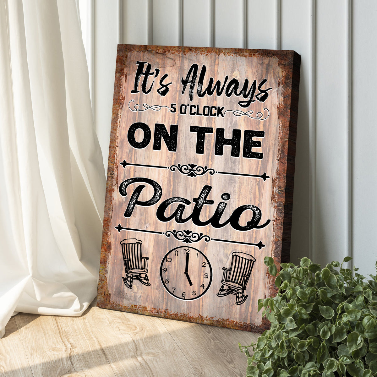 Patio Sign