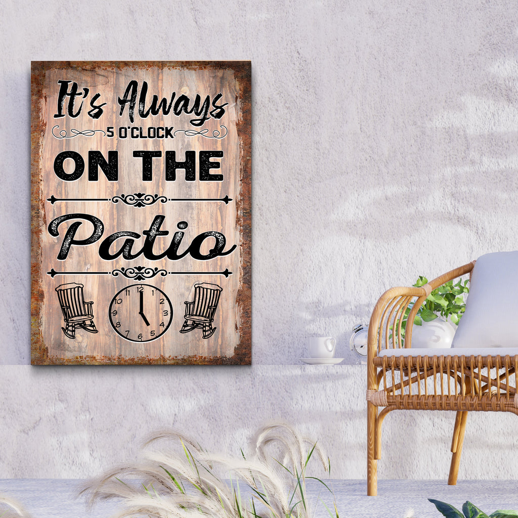 Patio Sign