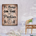 Patio Sign