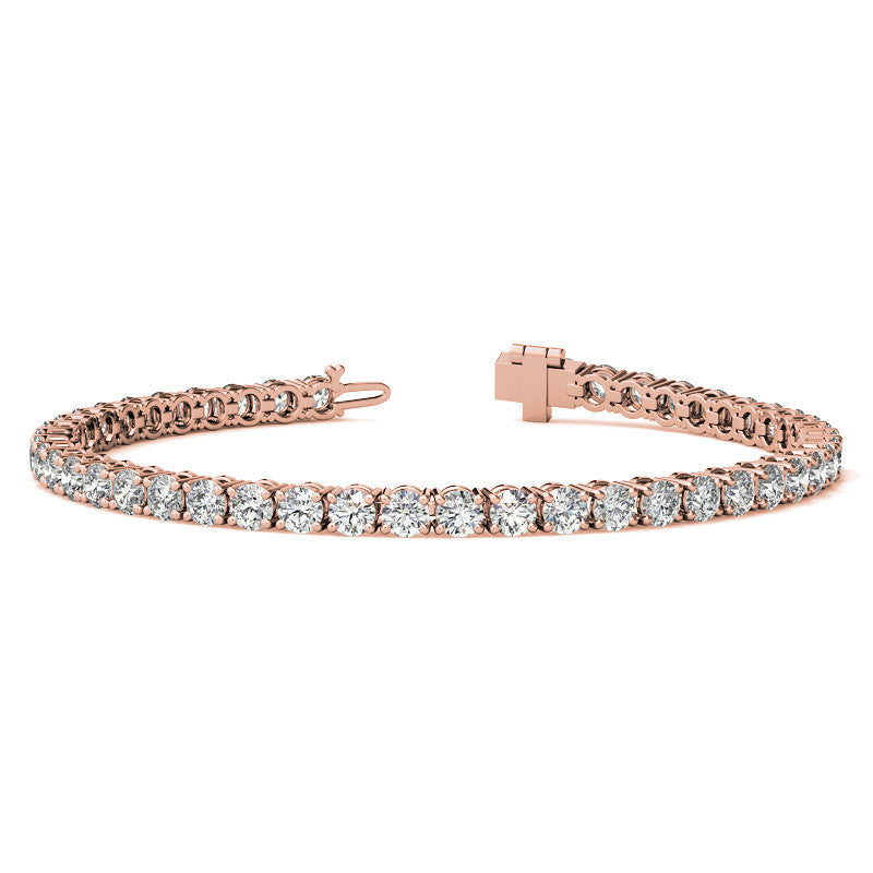 White Sapphire Tennis Bracelet