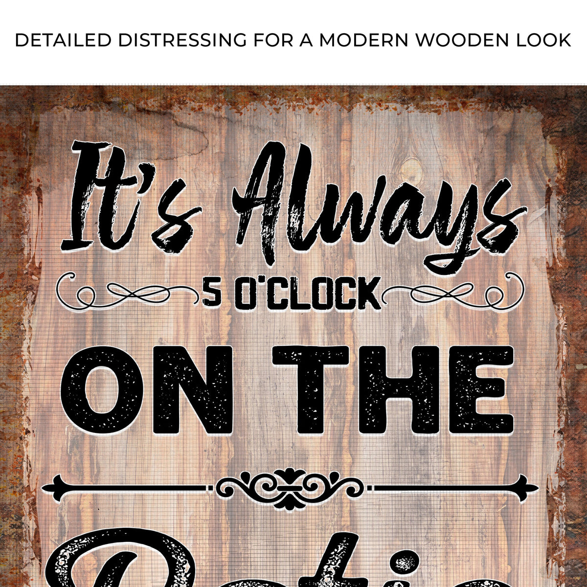 Patio Sign
