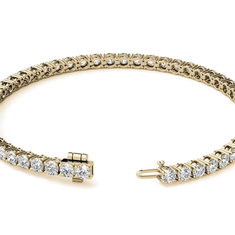 White Sapphire Tennis Bracelet