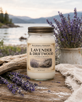 Lavender Driftwood Candle