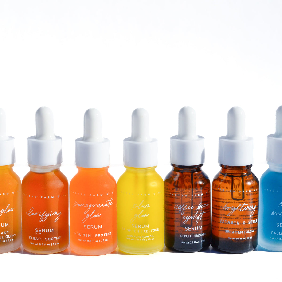 Facial Serum Collection — 4 Piece Set