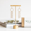 Soft Taupe Earrings