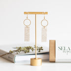 Soft Taupe Earrings