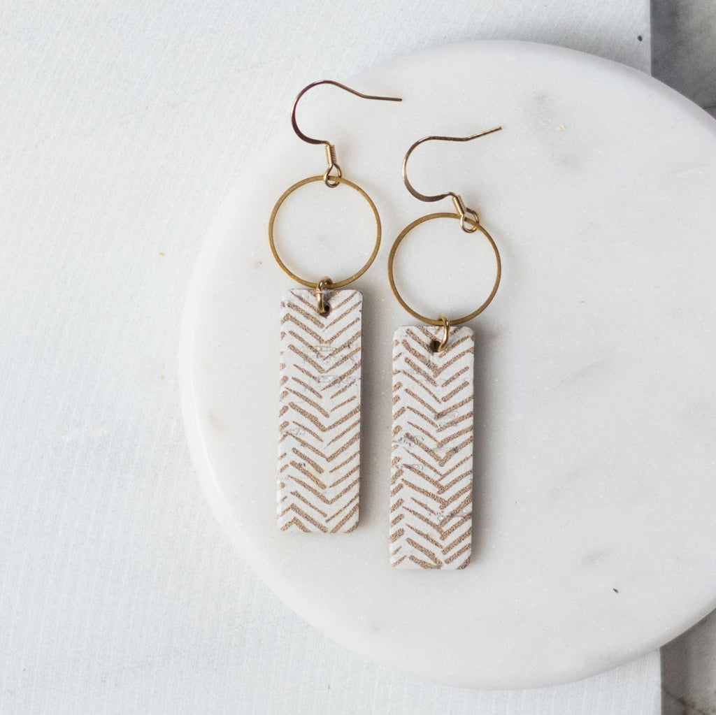 Soft Taupe Earrings